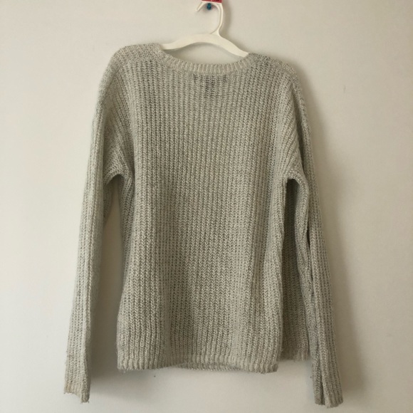 Off white wrap sweater - Picture 5 of 5